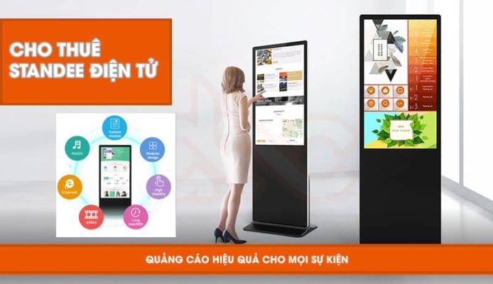 Dịch vụ cho thuê standee điện tử tại Đà Nẵng